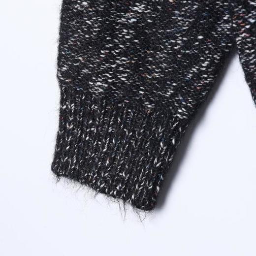 72673SDSA男士秋冬新款痞帅男装潮牌慵懒风可翻高领毛衣百搭套头针织衫 商品图3