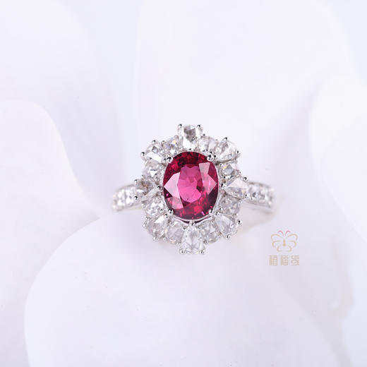 【璀璨】鸽血红红宝戒-CB12406093 商品图1