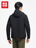 超级安踏防水连帽夹克男秋冬保暖磨毛运动外套通勤上衣152547606U 商品缩略图1