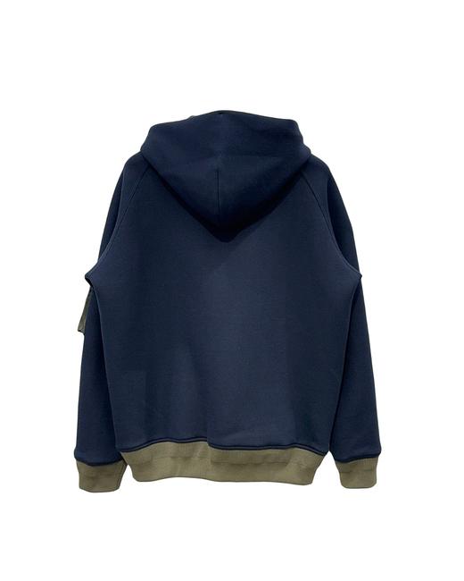 男款拼接连帽卫衣外套la 商品图1