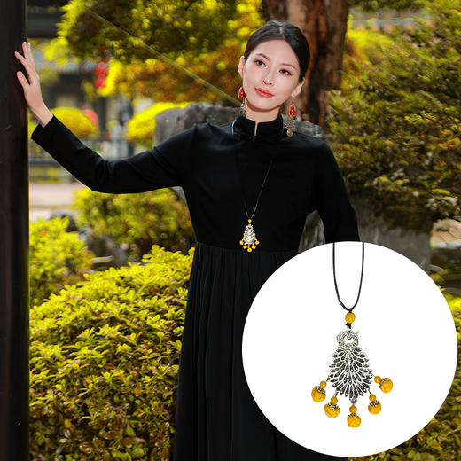 【新品配饰】丹烟民族风手工项链 | 现货加急发 商品图0