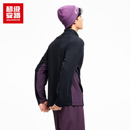 超级安踏男子立领抓绒衣秋冬保暖半拉链卫衣户外内胆152546705U 商品图4