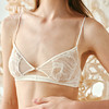 里性 LIVARY MIO 未见 真丝蕾丝内衣可拆卸双罩杯细肩带法式文胸 商品缩略图3