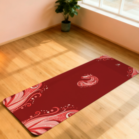 壁虎新款【印花垫-赤金骥】天然橡胶印花瑜伽垫【7天发货】