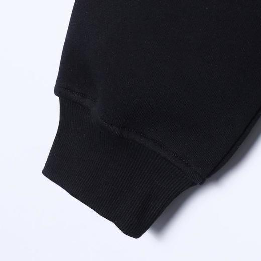 WY1326SDSA秋冬新款痞帅男装简约撞色刺绣数字拉链连帽开衫卫衣休闲百搭 商品图4