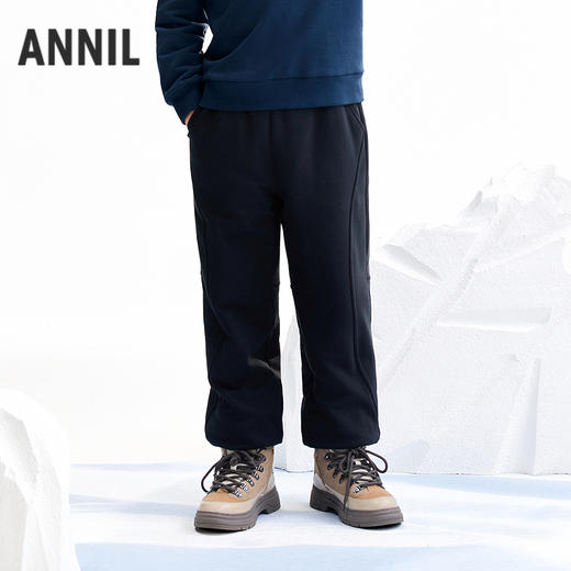 【实体店同款】男童全腰针织棉裤冬季新款安奈儿童装AB546054 商品图2