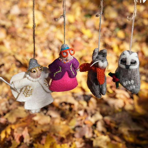 北京仓｜Felt So Good-Faith the Fairy Godmother-仙女教母 费思 羊毛毡 挂件［英国设计师］ 商品图7