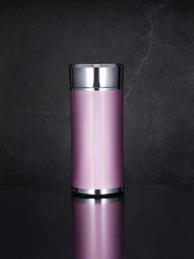 子佩集S999银【清风兰影】泡茶杯【DDY001】纯银泡茶杯-粉色2507