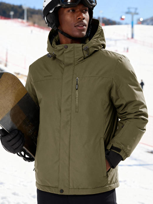 【防水防风 加厚加绒 耐造抗寒】冬季硬核保暖户外战术装载滑雪棉服ds（zb） 商品图4