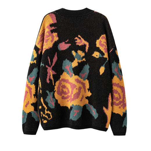 S·Y·C【花期】高定半高领加厚别致提花100纯羊绒毛衣 商品图4