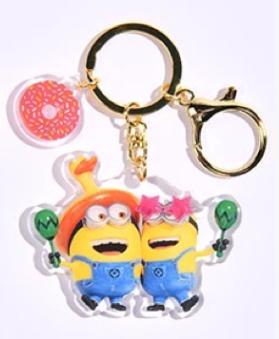 【抽奖赠品不可拍】神偷奶爸4系列亚克力挂饰-双人沙锤 商品图0