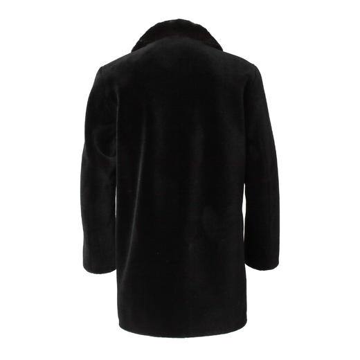 Marco Azzali 黑色皮毛一体 L5361200 商品图1