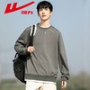 回力卫衣男春季新款纯色内搭潮牌宽松圆领上衣男士休闲打底衫 商品缩略图0