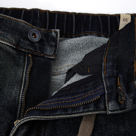 【断码清仓】HX 冬季水洗萝卜牛仔长裤Z201440022101 商品图9