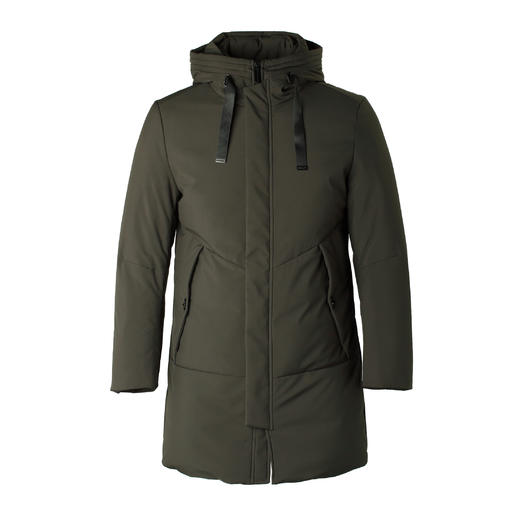 Marco Azzali 绿色长款羽绒服 M5364700 商品图0
