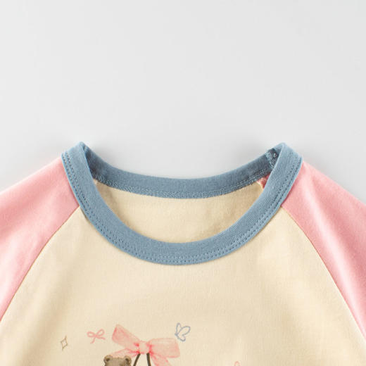 童装秋季新品韩版女童打底衫儿童卡通长袖T恤   27home-HT3157 商品图2