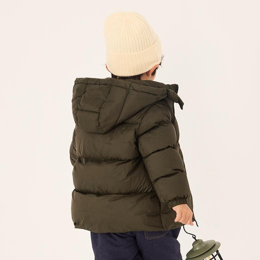 Cucutas幼童羽绒服CY25WIW582军绿/中国红/米白/粉红/黑色（90#-140#） 商品图11