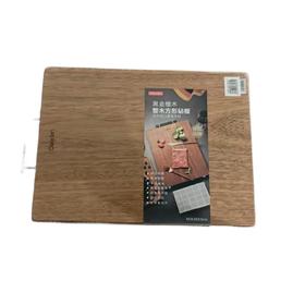 黑金檀木整木方形砧板 10*30*30cm