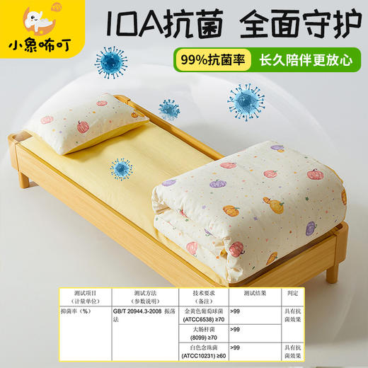 【品牌直发】小象咘叮 A类全棉幼儿园被子三件套被套纯棉儿童六件套宝宝入园专用被套被褥含芯七件套 商品图6