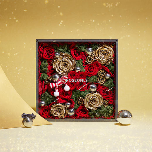 ROSEONLY诺誓 永生玫瑰 全世爱 珍藏 新年款 纪念礼物 商品图0