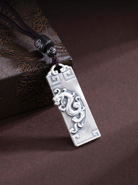 子佩集S999银【龙凤游鸣】套链【CD0269-2】纯银仿古项链-龙2502