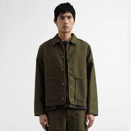YMC GROUNDHOG JACKET 男装法国绒棉工装夹克外套 商品图0