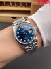 劳力士 VS日志36系列 蓝盘钻面 男士腕表 小手腕福音 丹东3235机 三珠带 表径36mm 商品缩略图8
