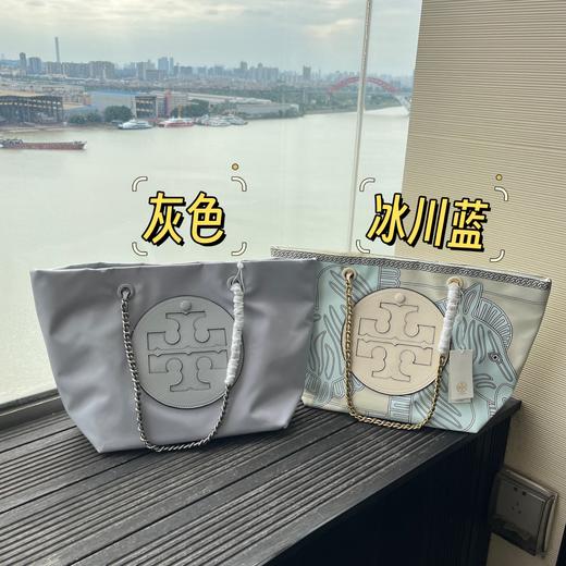 TO＆RY BUR＆CH 汤丽＆柏琦 Ella Logo徽标中号托特包（预订两到三天发） 商品图8