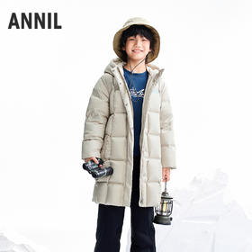 【实体店同款】男女童加长款羽绒服冬季新款安奈儿童装AM545416