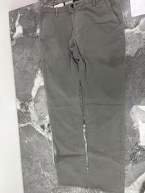 瑕疵Hugo Boss/胡戈波士 男士修身版型棉混纺斜纹布微弹舒适休闲长裤