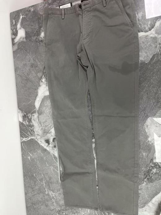 瑕疵Hugo Boss/胡戈波士 男士修身版型棉混纺斜纹布微弹舒适休闲长裤 商品图0