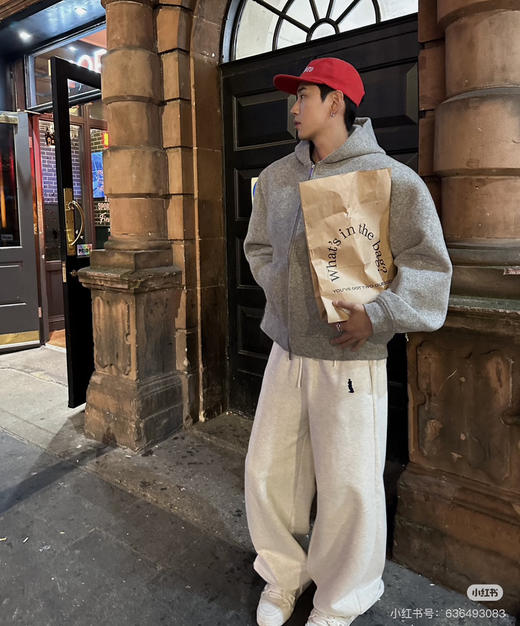 经典𝐑𝐚𝐥𝐩𝐡 𝐥𝐚𝐮𝐫𝐞𝐧加绒加厚阔腿直筒裤‼️111310 商品图3