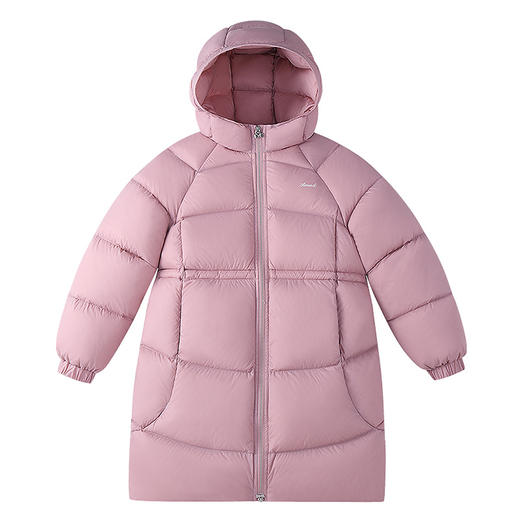 【实体店同款】女童加长款羽绒服冬季新款安奈儿童装AG545398 商品图8