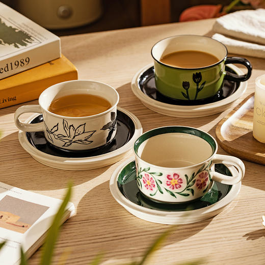 摩登主妇芬兰中古陶瓷咖啡杯套装礼盒乔迁新居新婚生日搬家礼物杯子马克杯 商品图3