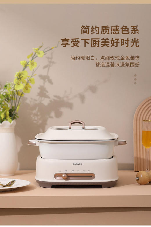 大宇分体式鸳鸯电火锅 商品图7