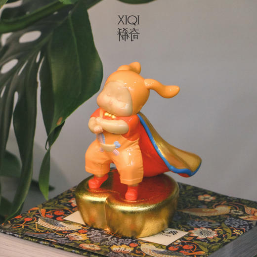 稀奇艺术《宝马得福》马年礼物家居桌面摆件 商品图3