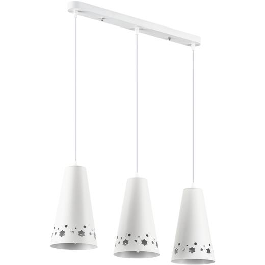 OPPLE欧普照明繁星3头奶油风餐厅吊顶 商品图6