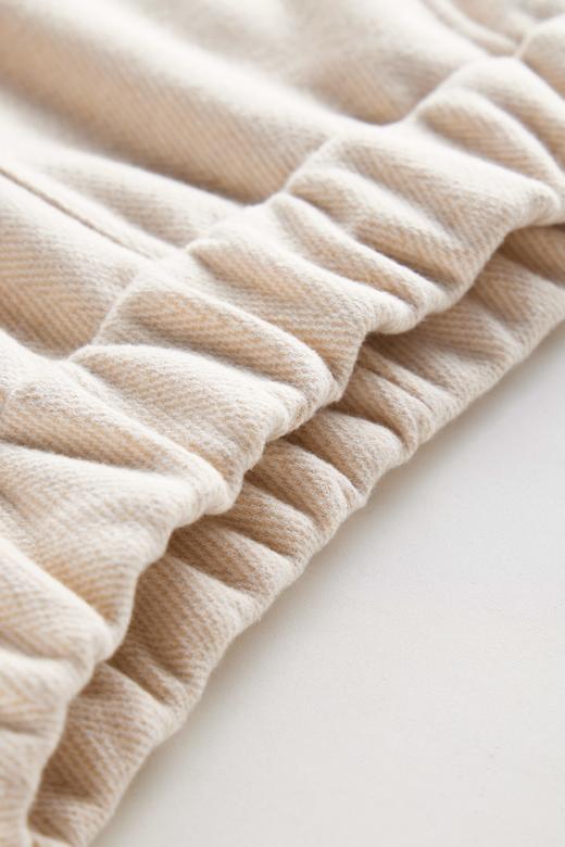 【多妈团购 人字纹羊毛蚕丝裤202538】羊毛的细腻与蚕丝的柔滑，保暖又亲肤，松紧腰更包容更方便，温柔沉稳，秋冬比必入-连横 商品图4