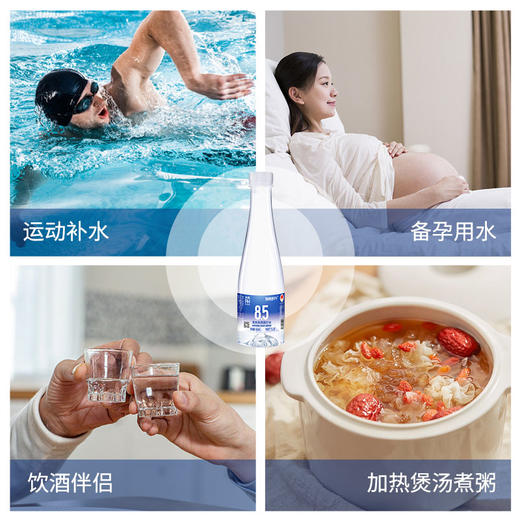 顺丰包邮【自营】绿洲时光克东天然苏打水 425ML*12瓶/箱 NM 商品图9
