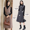米思阳2025冬季新款轻熟风毛呢背心裙套装打底衫配裙子一整套5135 商品缩略图3