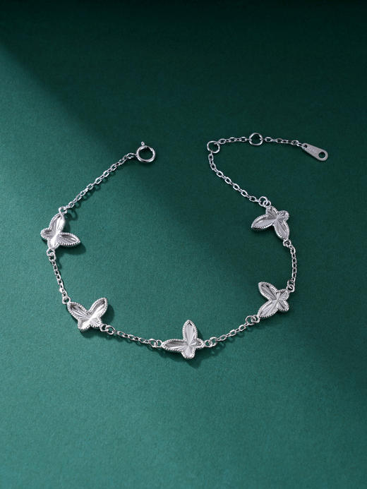 子佩集S925银【蝴蝶之恋】手链纯银【FYS-0502100】时尚2501 商品图2