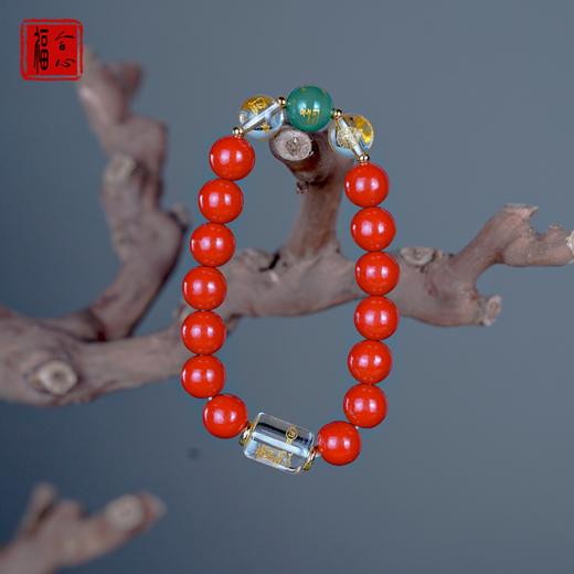 【蓝禧老师推荐】新年朱砂水晶手串 商品图5