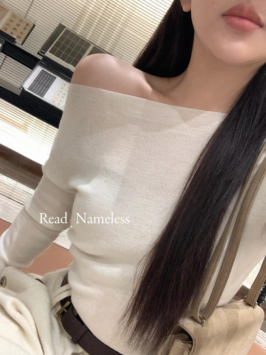 Read Nameless /扬子纱万能针织衫 升级版白色 2025/11/15 商品图13