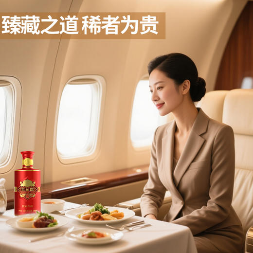 郎酒 红运郎三十 53度酱香型白酒 500ml 商品图2