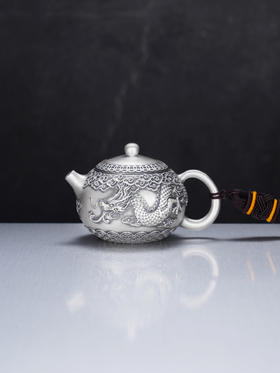 子佩集S999银【云起龙骧】手把件纯银【SBJ1117】手把件原创作品2501