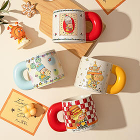 摩登主妇星星人联名马克杯礼盒陶瓷水杯乔迁新居生日礼物咖啡杯子