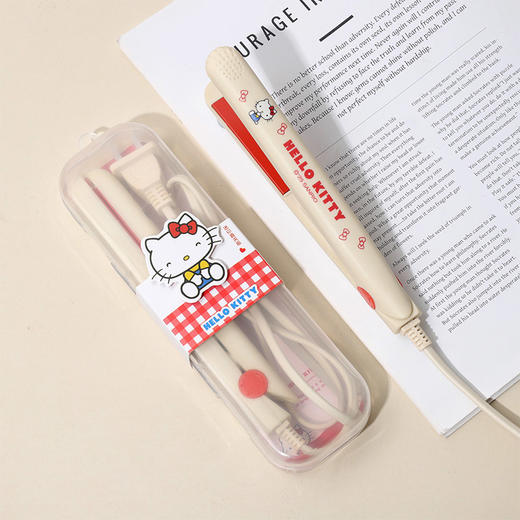 Hello Kitty迷你拉直夹板两用卷发棒神器-纪念日百货门店同款167443381 商品图1