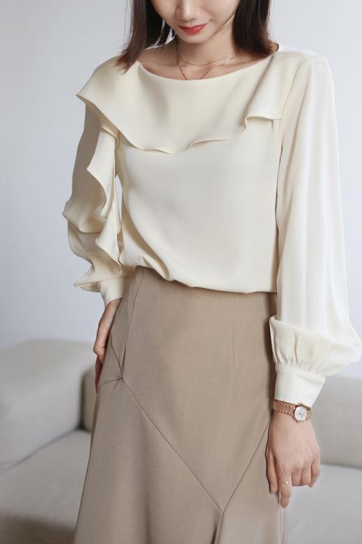 Le Malene 气质优雅高腰显瘦包臀鱼尾A字半裙 21478 商品图4