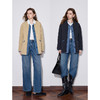 TOYOUTH初语牛仔拼接设计感棉衣女秋冬新款轻盈保暖圆领外套 商品缩略图4