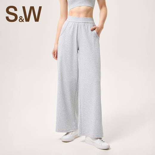 【sw速惟】 运动长裤女春夏透气休闲裤宽松提臀百搭垂感6239 商品图4
